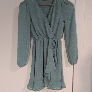 Altar'd State Rezza Dress in Green Size S